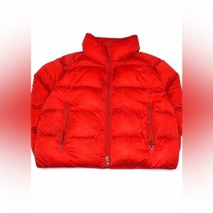 Tory Burch Sport Women’s Red Puffer Jacket Quilted